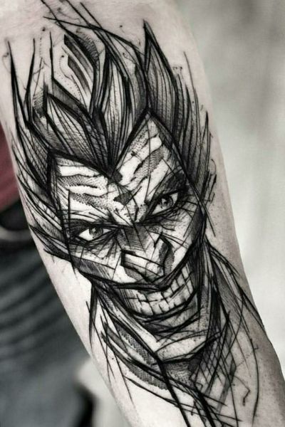 Top 50 Best Joker Tattoos Tattoodo