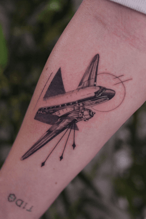 Airplane tattoo! 
