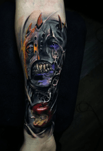 “Famine” #vainiusanomaly #horror #fantasy #creepy #realistic #color #dark #evil #unique #tattoo done with Intenze tattoo ink and Inkjecta machine