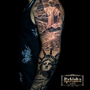 Tattoo by Fabio Habibe @rabiska.tattoo