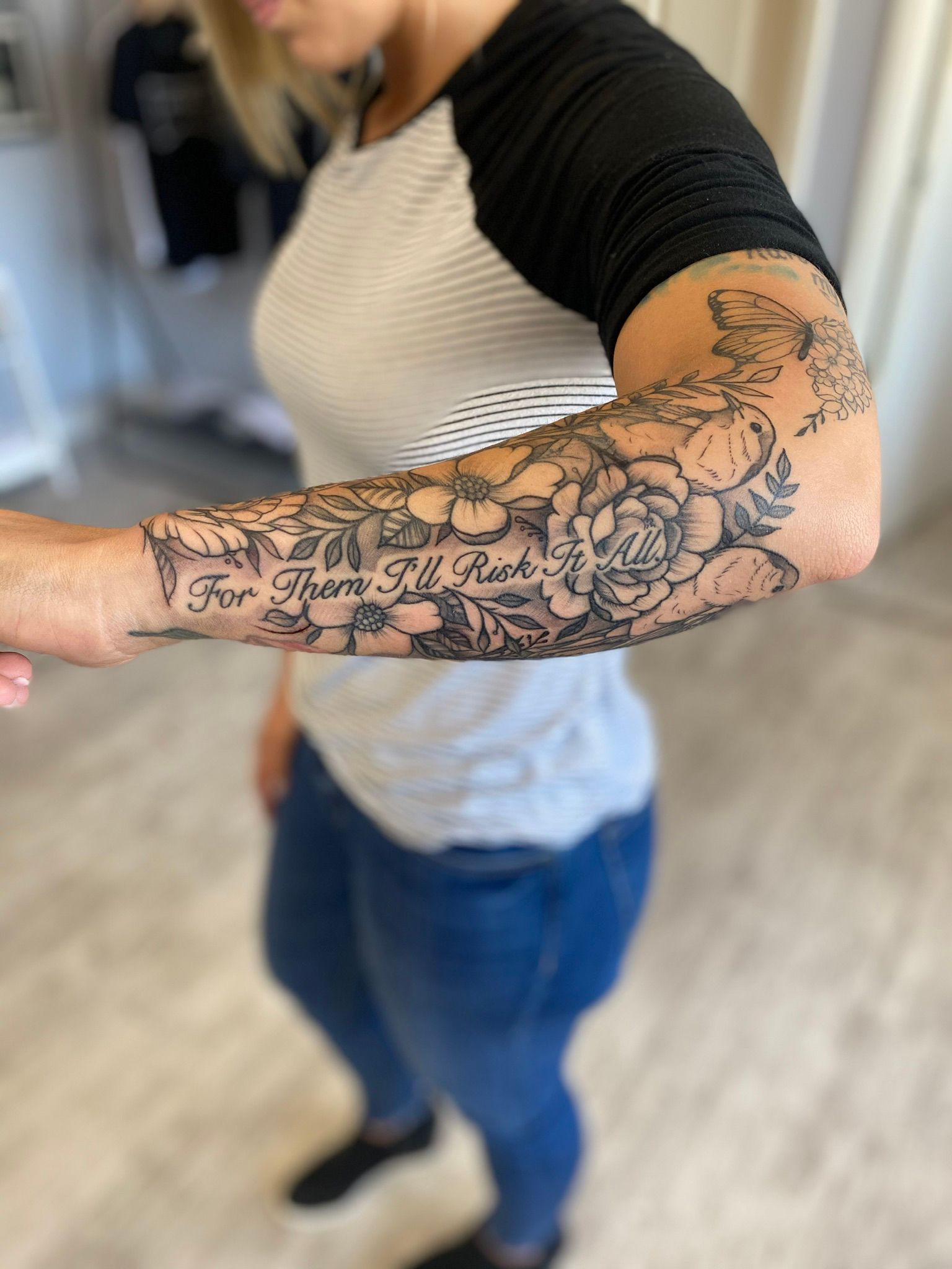 Tattoo Sleeve Shading Filler 35  Sleeve tattoos for women Arm sleeve  tattoos Tattoo background