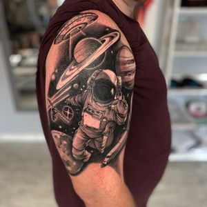 Tattoo by Renegade barber and tattoo co