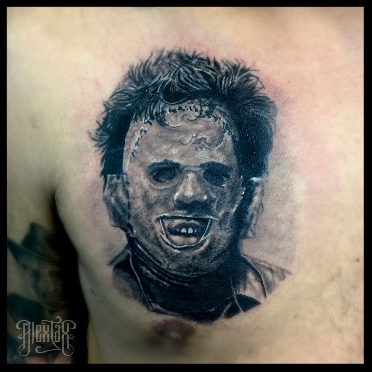 leatherface' in Tattoos • Search in +1.3M Tattoos Now • Tattoodo