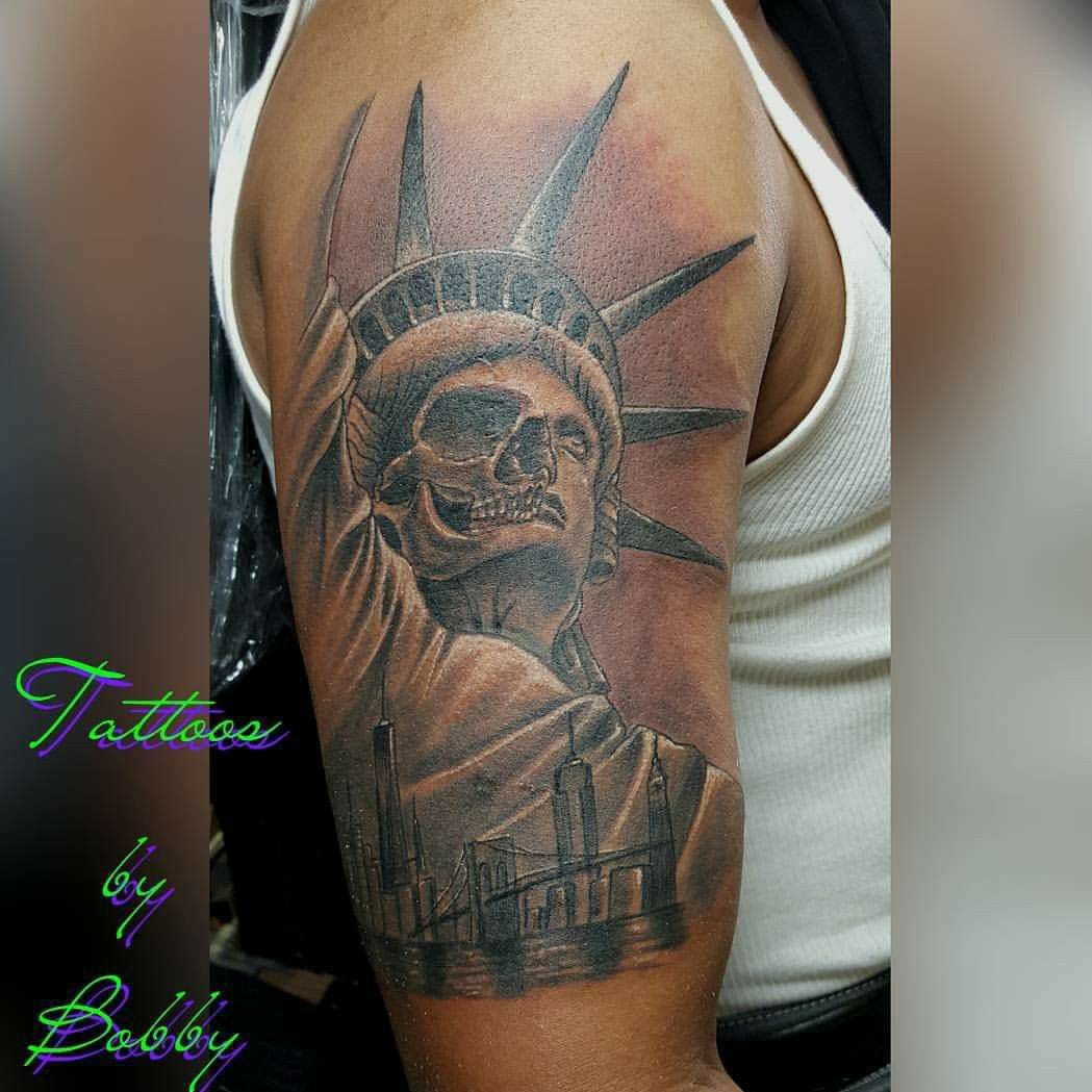 statue of liberty tattoo on handTikTok Search