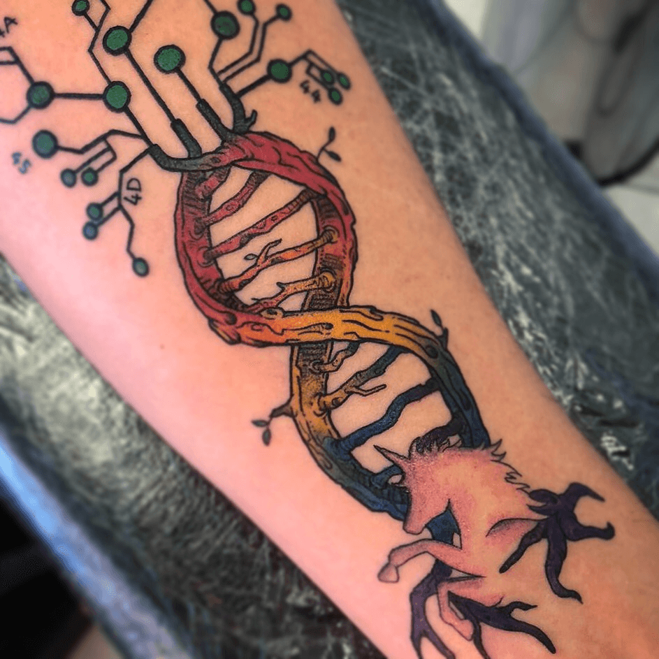Deep meaning to this one DNA is  Curious Crow Tattoo  Facebook