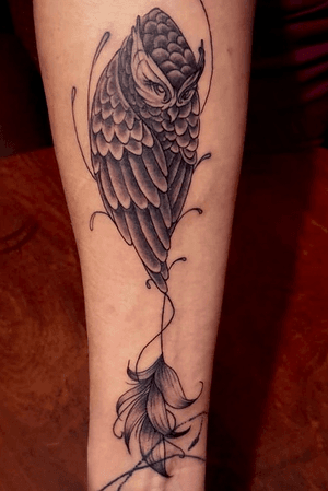 Lovely Owl tattoo. #owl 