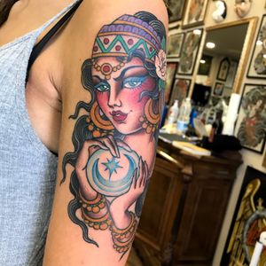 Tattoo by White Fox Gallery