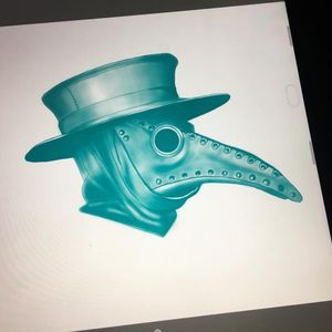 plague doctor mask style2019-NCoV design