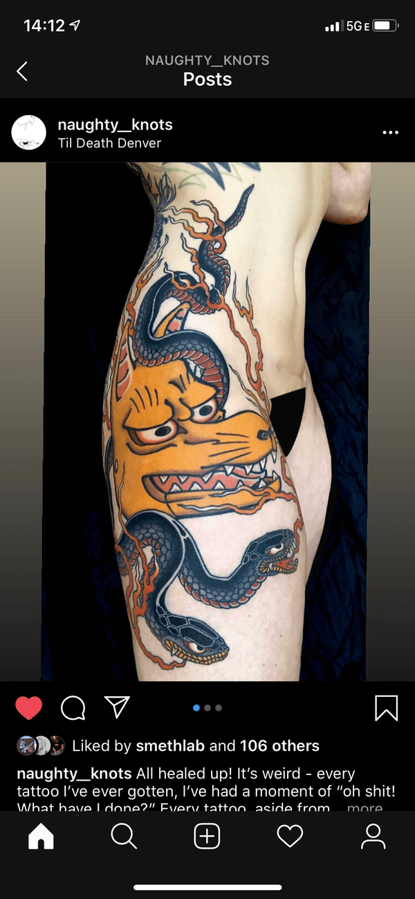 Tattoo from Dave Regan