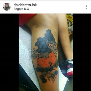 Tatto wu-tang clan Artista :davidparra @daichitatto.ink 