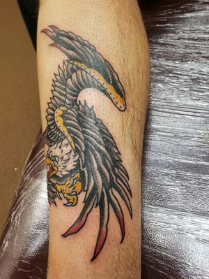 Tattoo by gold mountain tattoo parlor