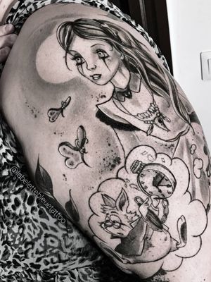 Tattoo by La Belette Bleue Tattoo