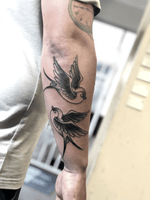 Fly away like a #swallow 🤙🏼 Did these swallows before the ol’ #lockdown happened. * * * @flashheal @creamtattoosupplyza @south_african_tattoo_society @luckyironstattoocph @kakluckytattoos * * * @kakluckytattoos is selling #vouchers at a 20% discount, of you would like to buy some please send a DM or email info@kakluckytattoos.com 🖤 * * * #tattoos #art #tattooartist #tattoosofig #electrumstencilprimer #tattooed #420 #tattoooftheday #luckyironstattoo #walkins #tatovering #dipandrip #radtattoos #flashheal #kakluckytattoos #capetown #copenhagen #traditionalart #traditionaltattoo #tradisrad #boldwillhold #blackwork 