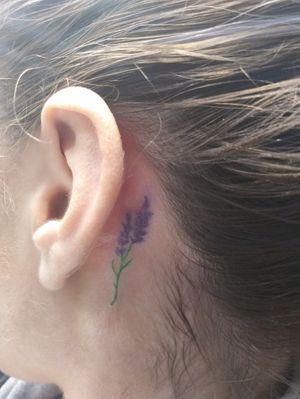 Small lavender flower