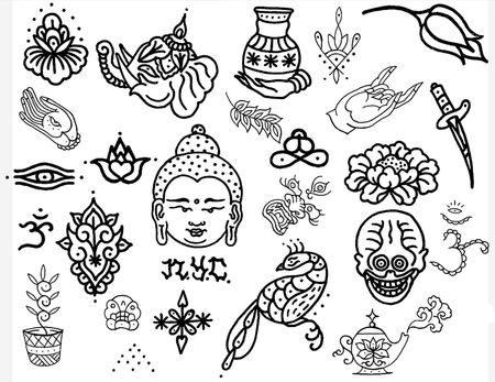 Flash tattoo