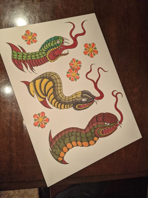 Flash tattoo