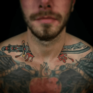 Dagger tattoo 