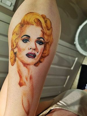marilyn monroe quote tattoo