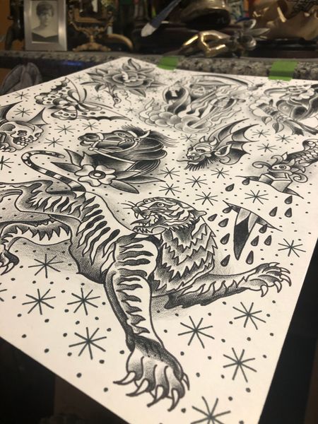 Flash tattoo