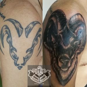 Cover up Tattoo#tattoo_crisscampos#CoverUpTattoos #coverup 