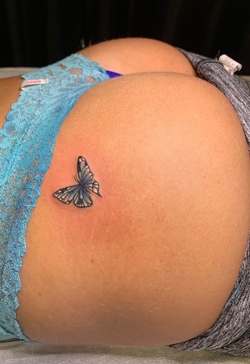 Tattoo uploaded by ronak patel • Micro butterfly • Tattoodo