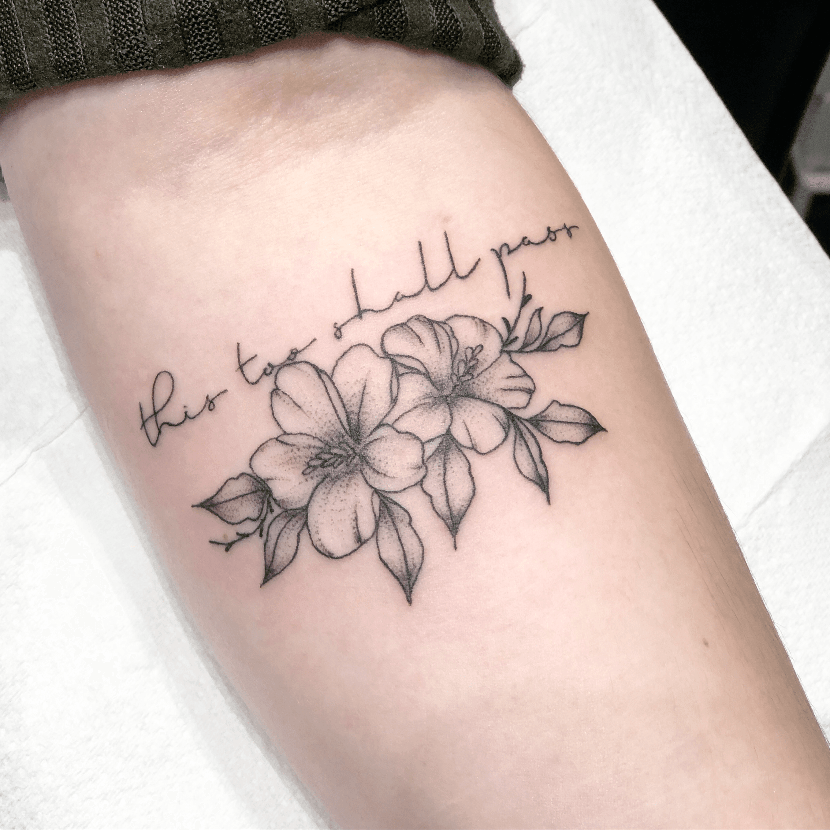 This too shall pass tattoo design on arm by subjecttochange on DeviantArt