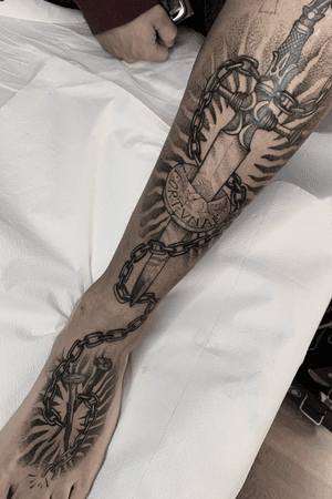 Tattoo by Mad Whale Tattoo Studio