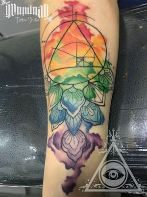 Watercolor tattoo Tatuaje estilo acuarela
