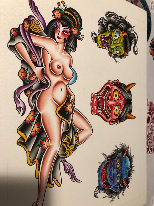 Flash tattoo