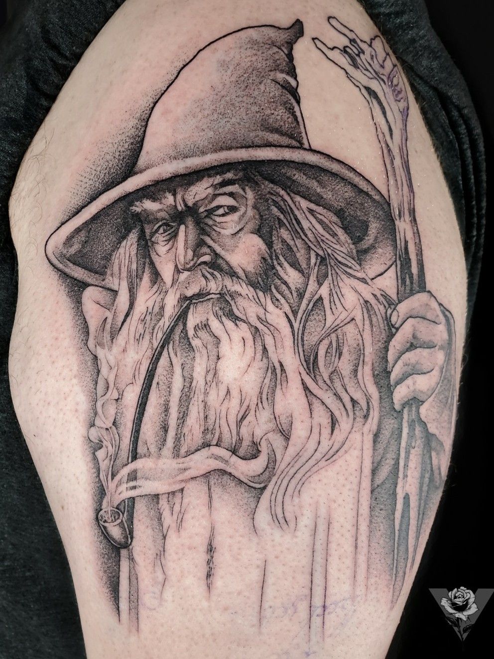 skininkcom at Directnic  Picture tattoos Wizard tattoo Fantasy tattoos