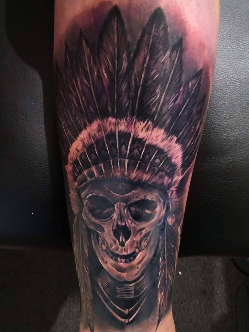 Skull feather tattoo  Feather tattoos Tattoos Feather tattoo