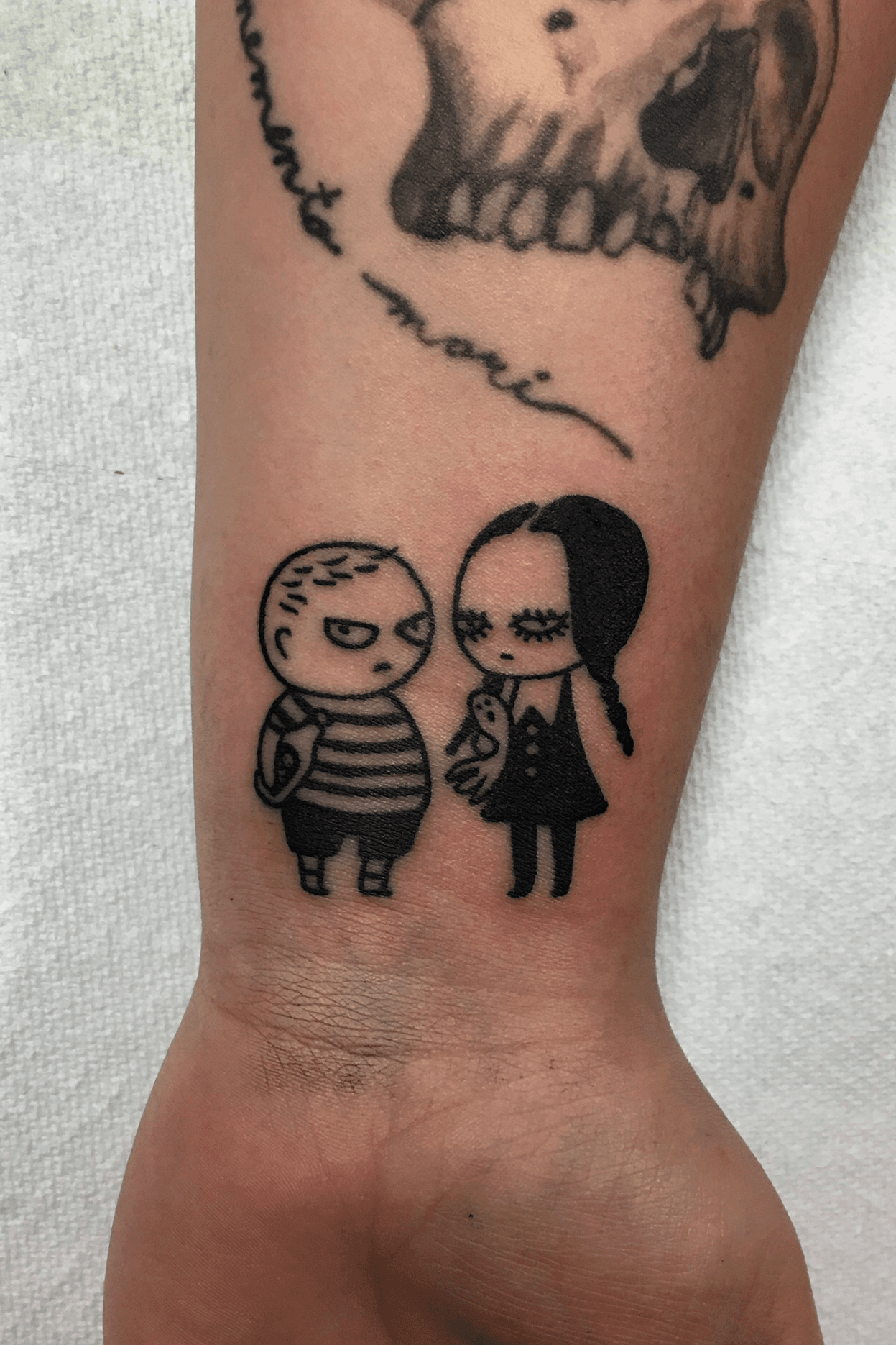 11 Wednesday Addams Tattoo Ideas That Are Kooky And Ooky