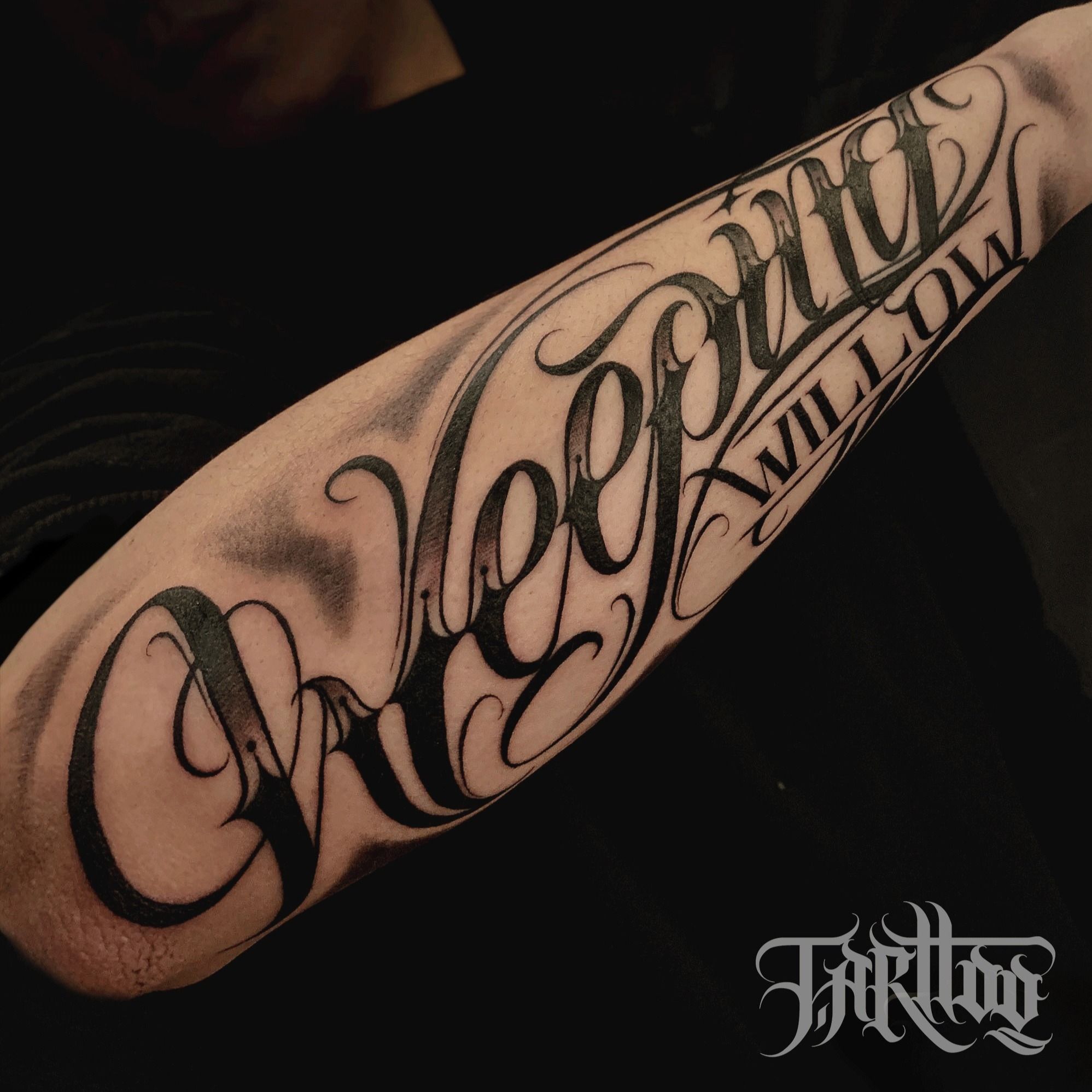 70 Awesome Tattoo Fonts Designs  Art and Design