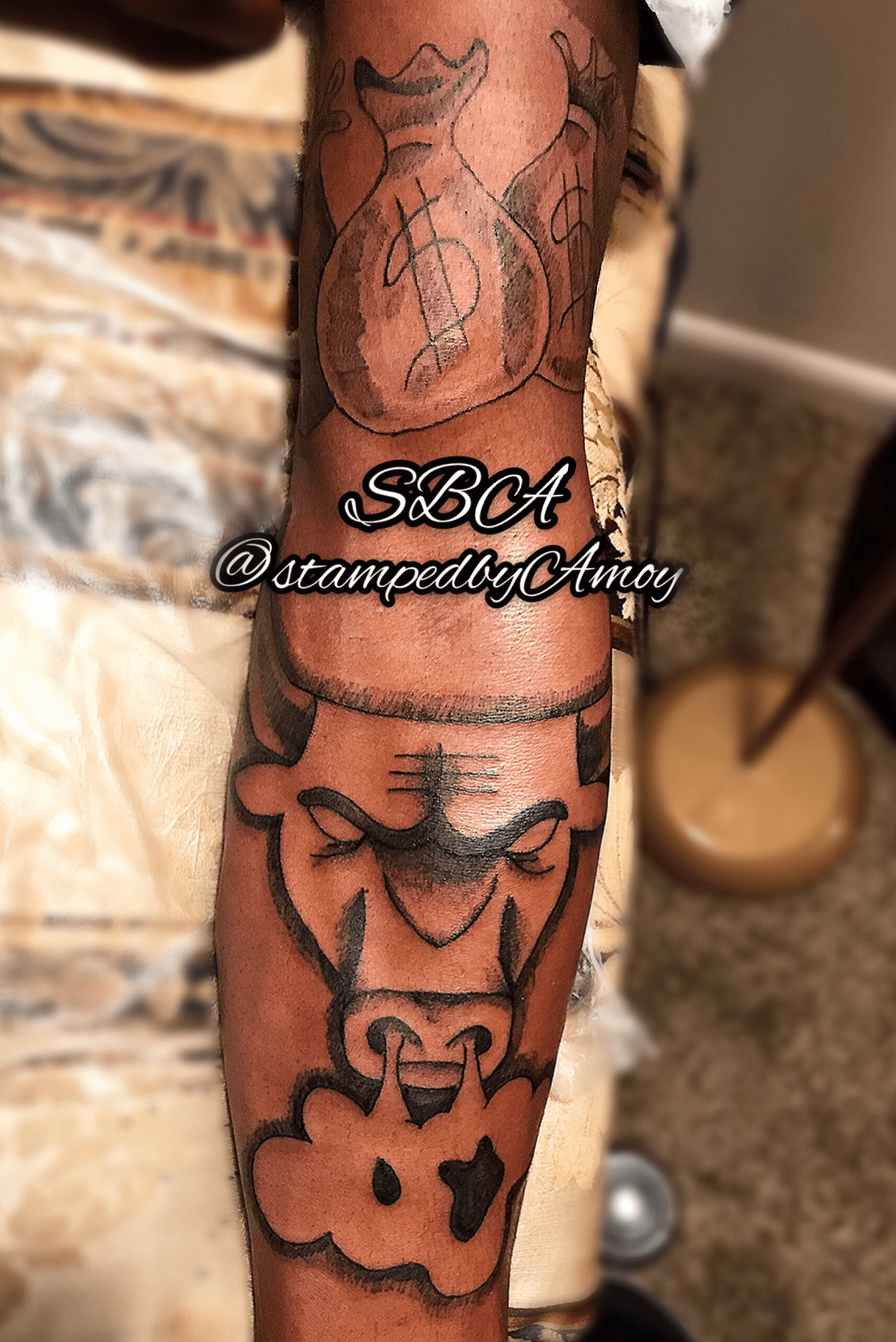 Chicago bull tattoo