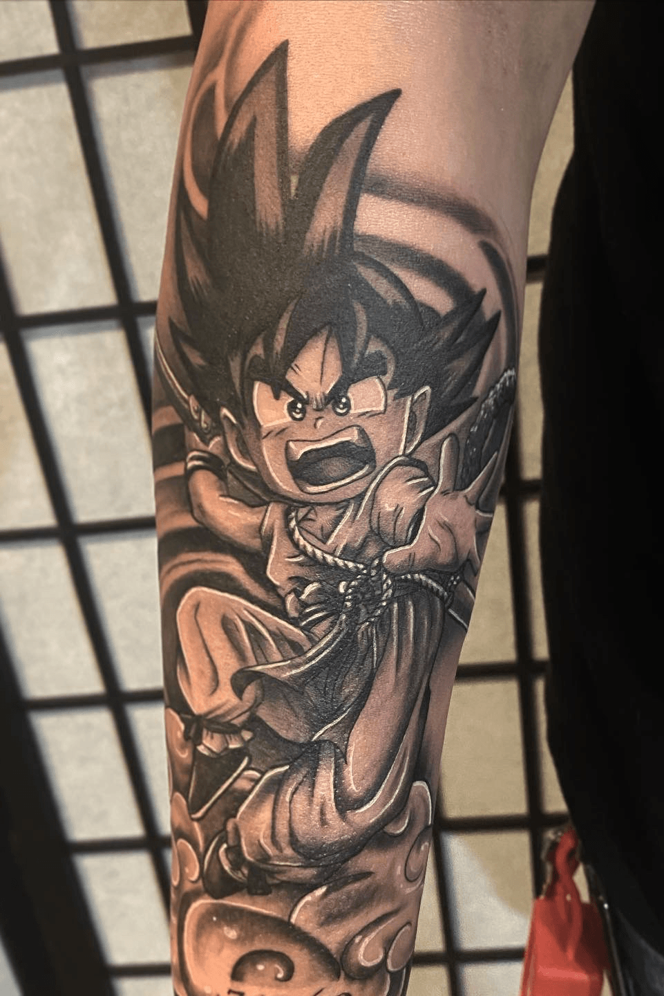 Kid Goku tattoo by me  rdbz