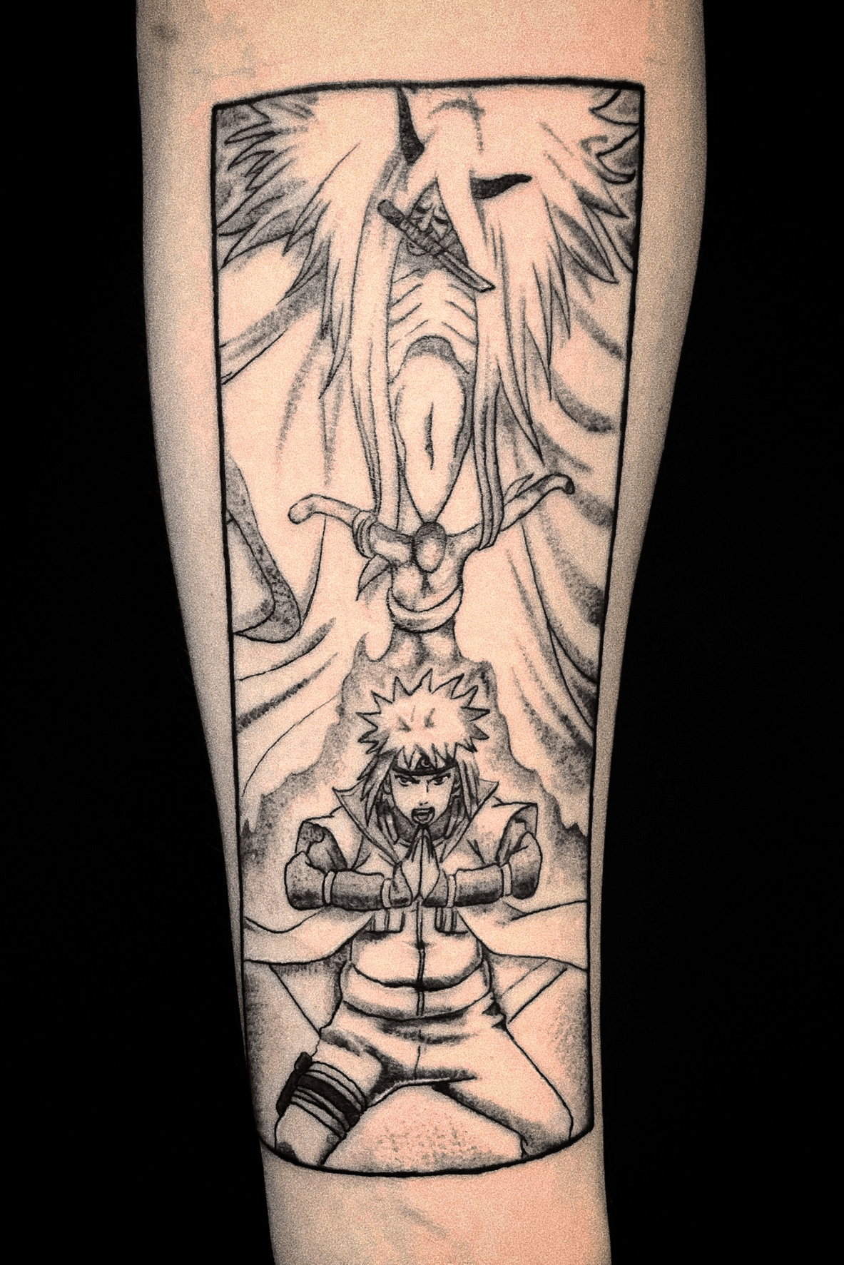 Tattooed this Reaper Death Seal today Just wanted to share  rNaruto