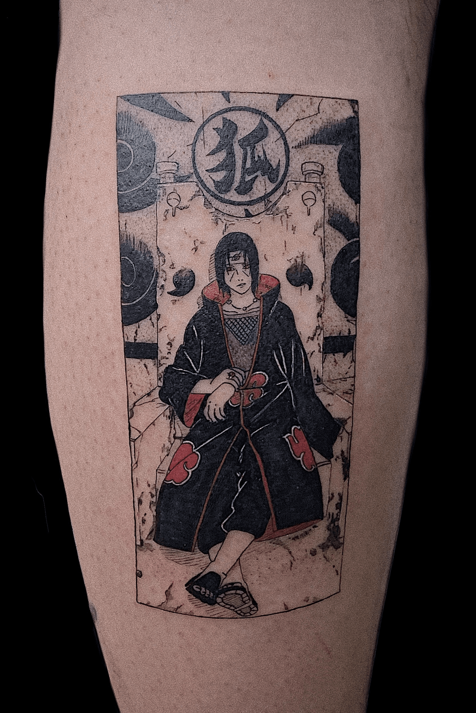 MIRON  ミロン on Instagram Itachi Uchiha うちはイタチ   Boas ideias para  tatuagem Tatuagens criativas Tatuagem