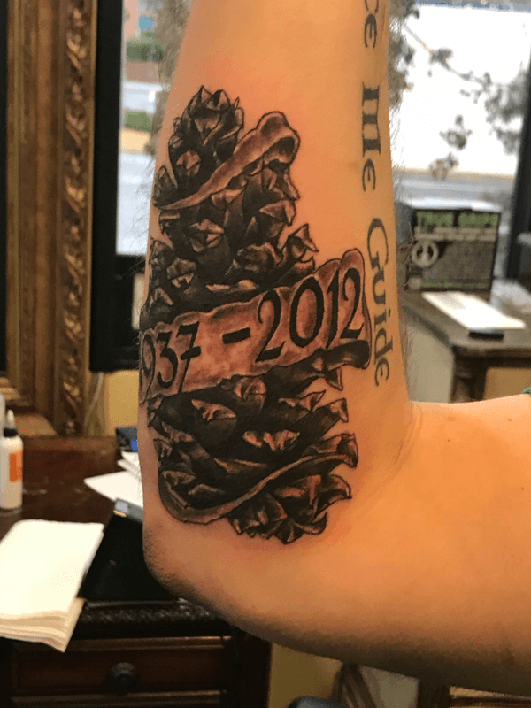 Tattoo from Kenny Thompson