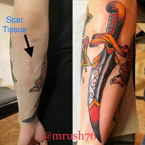 Tattoo from Michael Rush