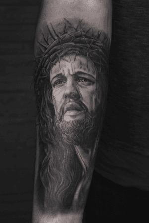 Jesus Christ tattoo done last year 