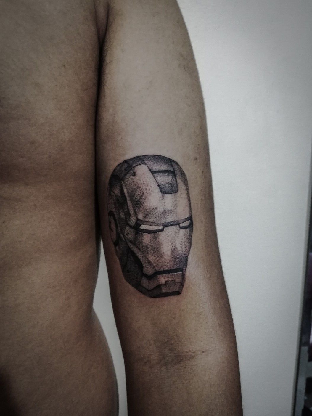 Top 89 about simple iron man tattoo unmissable  indaotaonec