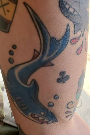 Traditional Shark tattoo 🦈