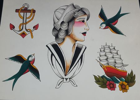 Flash tattoo