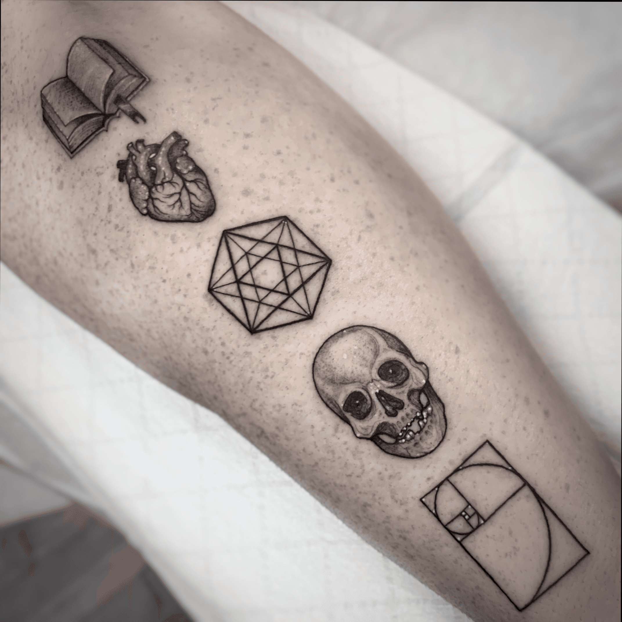 Gorgeous Single Needle Tattoos by Gabriele Cardosi  Tattoodo