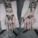 Hand tattoo by Simon Gyllstrom #SimonGyllstrom