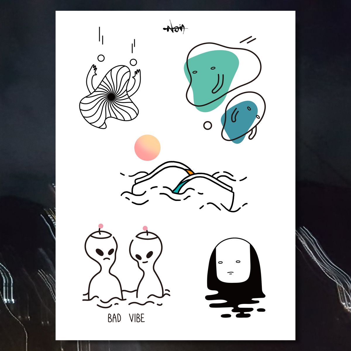 Tattoo uploaded by Hazel • Chowder weirdo Tattoo flash available