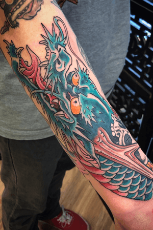 Dragon tattoo in SPOKANE Washington 