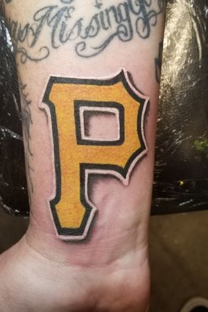 Pittsburgh proud! Nice solid Pirates P for a great guy! 