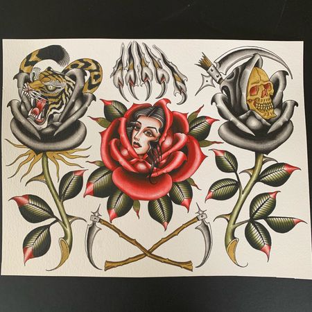 Flash tattoo