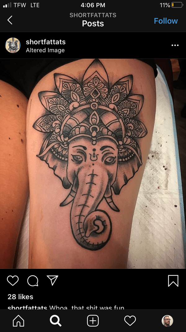 Tattoo from Drew Brewer